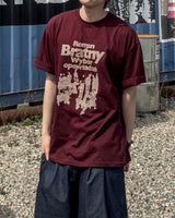 Weaver Printing Oversized Half Sleeve Tee
