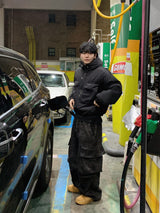 ブラッシュドミリタリーカーゴスウェットパンツ