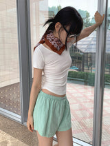 モダルUネックTシャツ (4C)