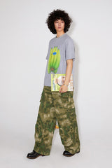Casual pants with personality, breathable, loose and multi-pocketed for spring and summer.