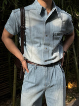Ever denim two-tuck pants
