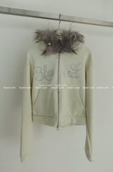 Cubic Purifying Hooded Zip-Up Jacket