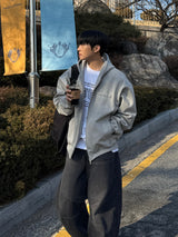 Mild pintuck wide pants