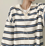 コグカラーダンガラカラー長袖Tシャツ