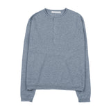 プレミアムヘンリーネック L/s ニット [5color]