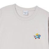 25SS CLAY ALIEN SHORT SLEEVE T-SHIRT LIGHT GREY