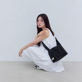 Medium Crossbody Satin Black