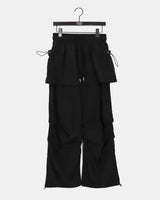 Nuka Two Way Nylon Parachute Skirt Pants
