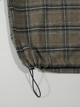 (UNISEX) Brany Flannel Hood Shirt