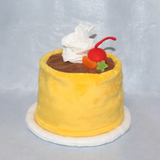 【MADE】whipped cream pudding (tissue case)