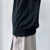 トーナル トリム ニット トップ