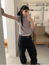 SHEER PUFF BLOUSE (4C)