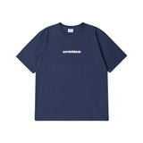 24FW コネクトロゴベーシック半袖Tシャツ ネイビー