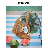 muva. Vacation‑Style Woven Bag for Ladies, 2026 New Canvas Casual Niche‑Original Purse, New Arrival Mar 28
