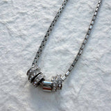 Mist Silver Core Necklace