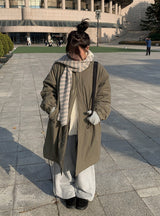 Act Long Padding Bomber Jacket