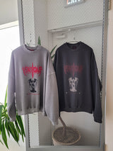 VENTIQUE Pigment World Metal Sweatshirt 2colors