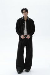 Striped Layered Look Knit Cardigan