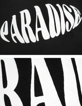 パラダイスサイドカッティングクロップドTシャツ