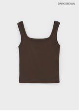 [B-BASIC] Standard Wide Square Neck Sleeveless (2 SIZE)