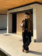 Fidel Seam Suede Jacket (3 colors)