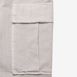 Noir wide cargo pants