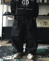 CT Back Printing Cotton Pants (2C)