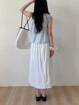 Ollie Frill Sleeveless Blouse
