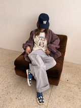 side pocket cotton pants