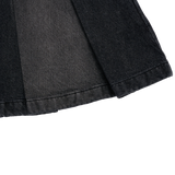 25SS WOMAN DENIM DENNIS SKIRT BLACK