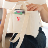 [MINMIN] LOVE FRUiTS BASIC CANVAS BAG