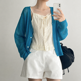 [Linen Cardigan☀️] See-Through Cardigan, Cube Summer Cardigan (12 colors) 