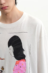 Vintage Print Long Sleeve