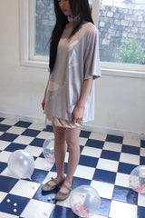 Doll’s Big Tee (Baby Purple Gray)