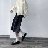 Pleated Volume Shorts
