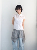 Natural Nylon Volume Pants