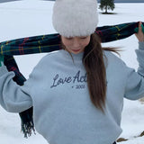Love brushed sweatshirt - mtm