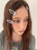 Polka Dot hair-pin(2pcs)