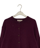 26FW★ [BAONHAUS] Cotyren Round Knit Cardigan