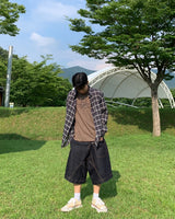 クラッシュシアーサッカーシャツ