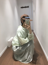 Block layer windbreaker (5color)