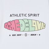 25SS サークルフレームロゴクロップショートスリーブTシャツ ホワイト
