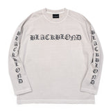 BBD  クラッシュドフェイスピグメントロングtシャツ