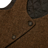 [LINE] Wool Jacquard Button Vest