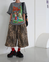 [UNISEX] エイリアンプリント半袖Tシャツ