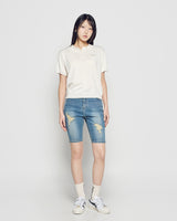 26SS WOMAN ベーシック半袖カラーニット