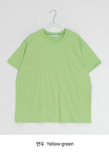 [unisex] シオニ ベーシック レイヤード 半袖Tシャツ