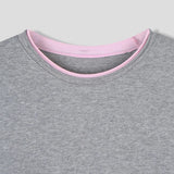 coloration cutout layered T