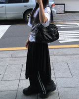 Flare long skirt