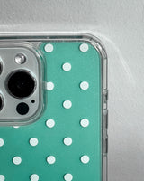 DOT JELLY Gel Hard Slim Phone Case - Mint